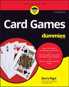 USED-Card Games for Dummies by Rigal, Barry (Paperback)