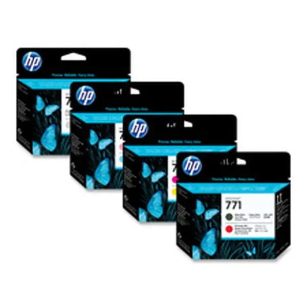 HP 771 Light Magenta-Light Cyan Printhead, Hewlett-Packard HEWCE019A Replacement for HP Z6200 Inkjet Printers