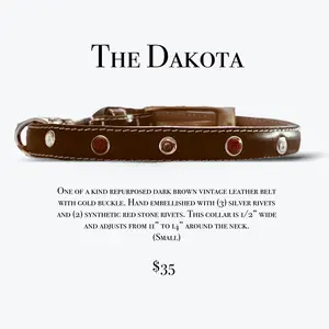 “The Dakota” Custom Collar
