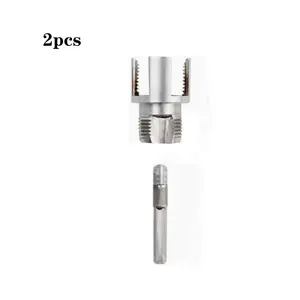 Pipe Threader Tool for Inner and Outer Threads, 4/6 Inch Pipe Ppr Screw Tap Die Set, Essential Plumbing Equipment for Home Repair