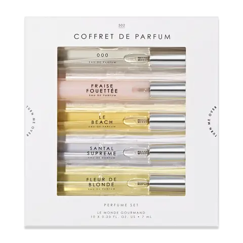 Le Monde Gourmand 10-Piece Perfume Discovery Gift Set