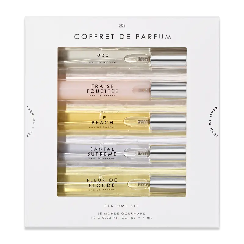 Le Monde Gourmand 10-Piece Perfume Discovery Gift Set