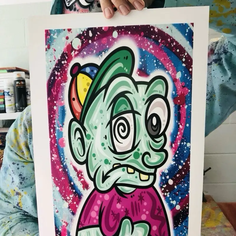 Cartoon “DOOFUS” Signed Art Prints 11x17in