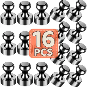 VELVETODS  Refrigerator Magnets Fridge Magnets, Rose Gold Strong Magnet for Whiteboard, Magnet for Kitchen, Office, School, Classroom, Locker, Adults