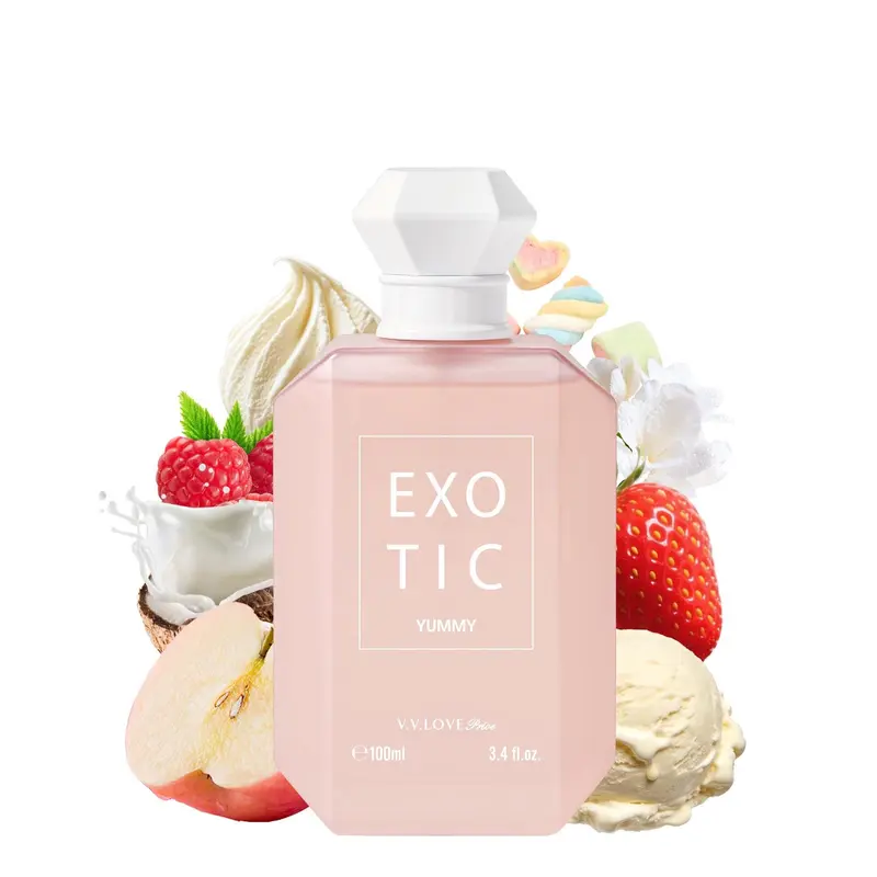 YUMMY | Gourmand Floral Sweet | EDP Luxury Perfume 100ml | Pink Marshmallow,Strawberry,Whipped Vanilla & Pink Musk | Date Night,Party,Weekend Outing long lasting perfume Eau De Parfum Cosmetic Scented