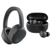 JBuds Lux Graphite + Go Pop ANC Black