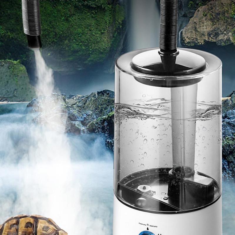 Reptile Humidifier 4L Pet Humidifier Reptile Fogger with Tube, Mist Humidifier for Pet, Humidifier Machine Fogger Humidifier for Reptile Amphibians Herps Snakes Turtles