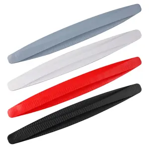 Universal Carbon Fiber Car Scratch Protector, Durable Front Bumper Guard Strip, Automotive Accessories, Anti-Collision Protection