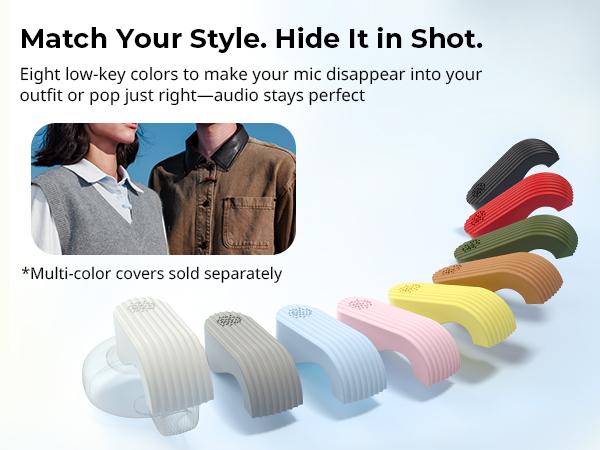 SmallRig S70-C2 Wireless Microphone with USB-C Adapter for Phones (Black)