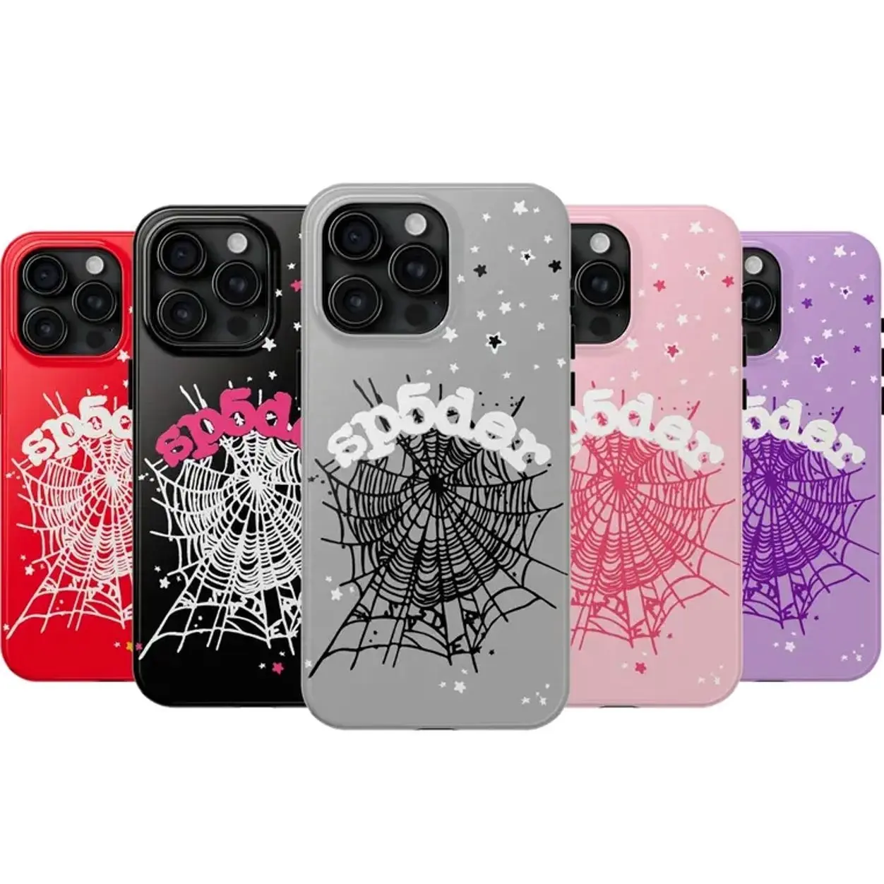 Unique Sp5der Hard Phone Case Cover Compatible with iPhone X, 11, 12, 13, 14, 15, 16, 17 Plus Pro Promax & SS Galaxy S21-26 Series