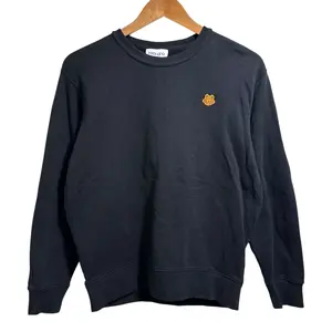 Pre-owned KENZO Cotton Small Leather Goods Tiger Patch Sweatshirt