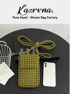 2026 New Mini Crossbody Bucket Bag, Solid Pattern Design, Casual Crossbody Bags, Ideal for Casual Use & Daily Carry, Perfect for All Seasons