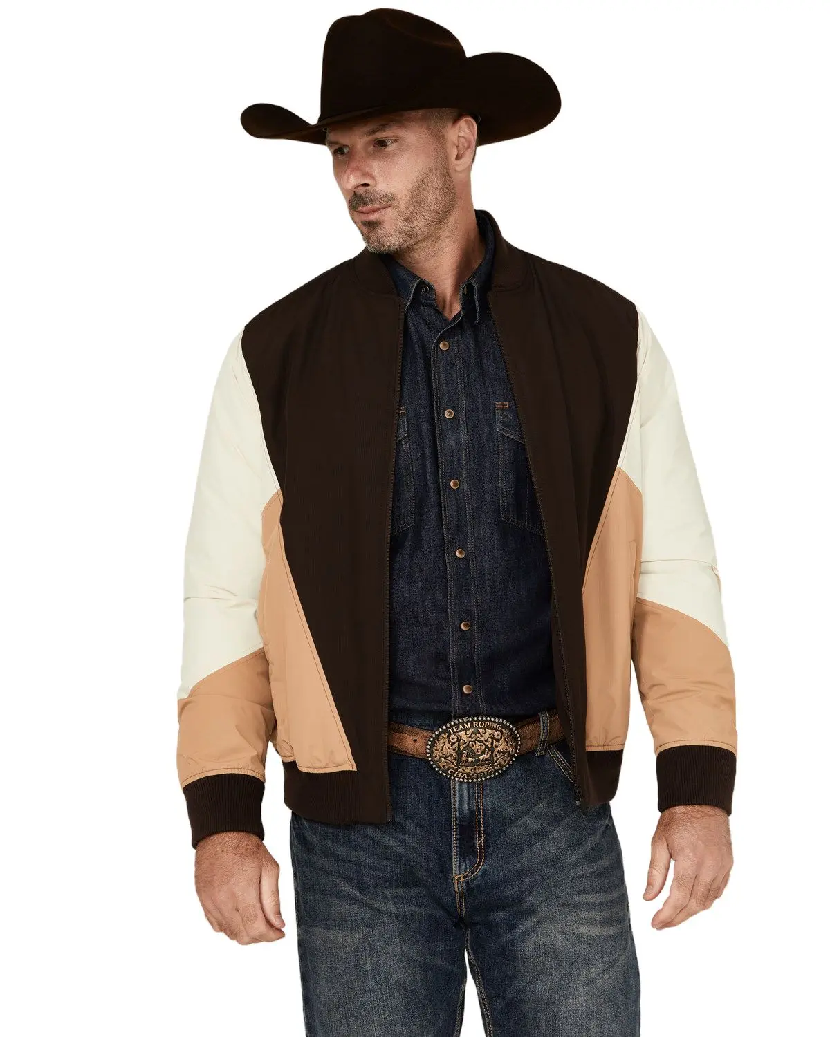 Rank 45 Men's 45&Reg; Men'S Color Block Bomber Filled Windbreaker Jacket - Rmfa24o96-Cof