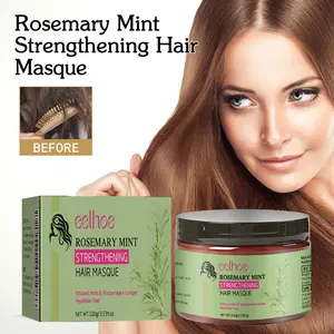 EELHOE Rosemary Hair Mask Deep Nourishment Hair Smoothing Repair Dry Frizzy Volumizing Hair Care Net Content 100g Haircare Comfort Nourishing
