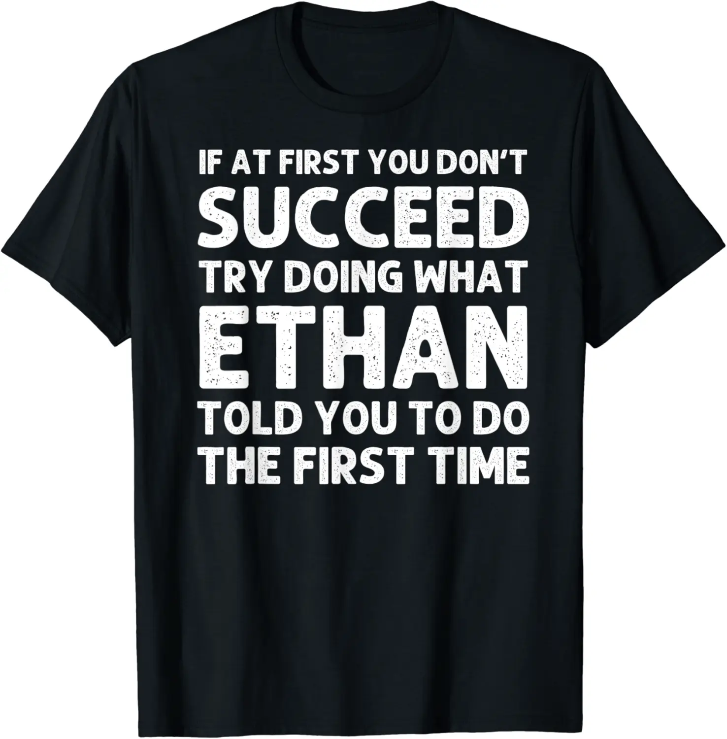 ETHAN Gift Name Personalized Birthday Funny Christmas Joke T-Shirt - Rubencordov Shop 33B08M2Z6LHY