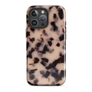 BLONDE TORTOISE Phone Case  Chic Neutral Tortoiseshell Pattern  iPhone 17 Pro Max 16 15 14 Plus 13 12 11 Slim Protective Cover