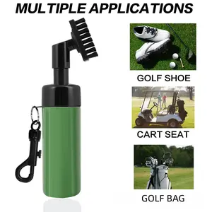 Two-In-One Golf Club Cleaning Brush with Spray Bottle, Portable Golf Club Cleaner, Professional Golf Accessories, Ideal for Home and Outdoor Use, Golf Equipment