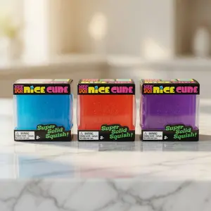 NeeDoh Nice Cube Squishy | Viral Sensory Fidget Toy