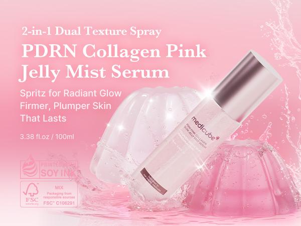 [NEW] [medicube] Licensed Esthetician Nikki's New Year New You Set | Includes PDRN Collagen Glow Jelly Mist Serum, PDRN Peptide Serum, Deep Vita C Capsule Cream, Deep Reviving Peptide Eye Cream