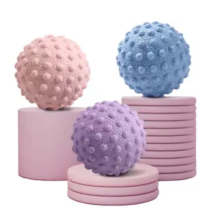 Fascia Ball Foot Massage Ball Muscle Relaxation Yoga Fitness Shoulder Neck Waist Foot Back Meridian Ball Meridian Neck Ball Body Care Daily Pink gym stuff gym accessories