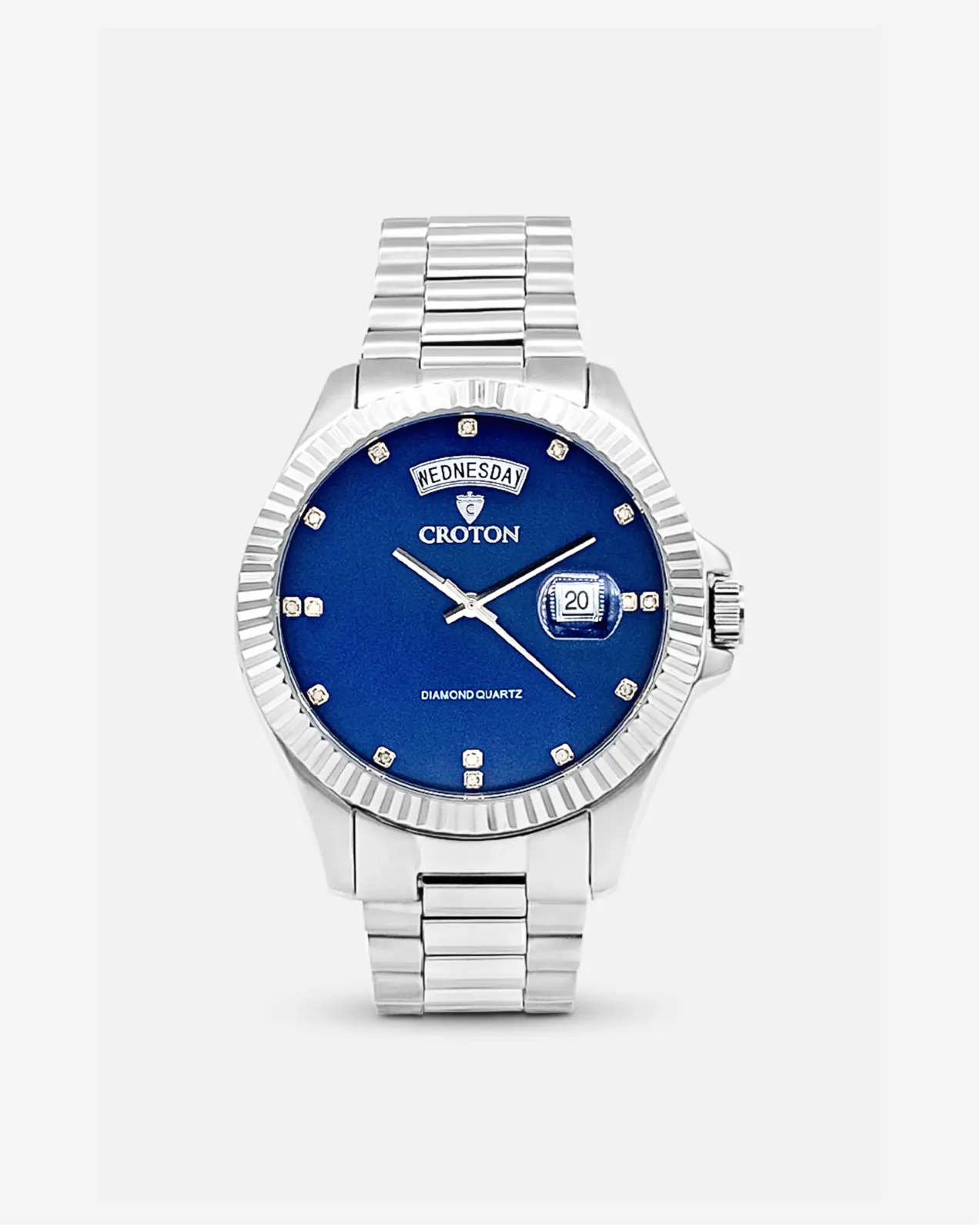 Men's Croton Day-Date Fashion Watch, 41mm, Unique Gifts for Man