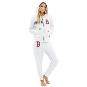 BOSTON RED SOX 5 STRIPE SWEATPANTS - WHITE // USA