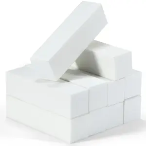 Professional Nail Polishing Sponge Block, 10pcs/set Washable & Durable Nail Polishing Sponge, Multi-use Nail Polishing Accessories for Home Spa, Manicure & Pedicure Tools