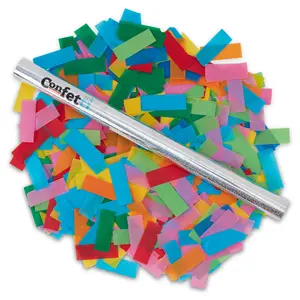 Multicolor Confetti Stick Eco Friendly 14" Flick Stick for Birthdays Festivals and All Occasions