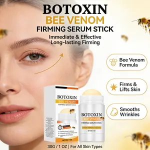 Bee Venom Skin Care Stick, Gentle Hydrating & Moisturizing Balm for Face & Neck, Skin Conditioning Care Stick for Soft Smooth Skin & Natural Contour Appearance, Suitable for Daily Facial & Body Use