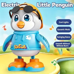 Penguin Dancing Robot Kids Electronic Pet Toy, Light Music & Multi-Function Doll, Fun Interactive Gift for Children, Educational Plaything