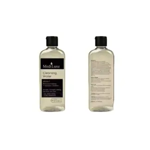 Cleansing Water Gentle Micellar Water Makeup Remover No-Rinse Facial Cleanser for Fresh, Clear Skin