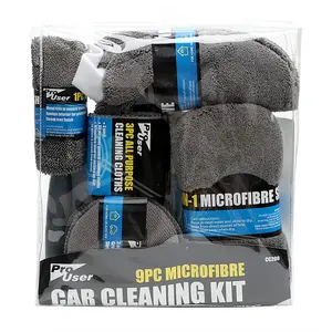 9-Piece Car Cleaning Block Tool Set, Essential Automotive Care Kit, Durable and Efficient Vehicle Maintenance Tools, Perfect for DIY Enthusiasts, Carwash Kit Set