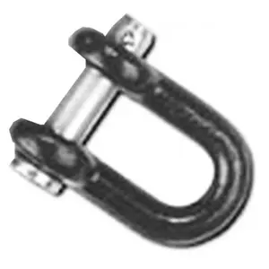 212 MAIN Double HH 24063 Utility Clevis, 0.37x1.25 in., Zinc Plated, High Capacity for Heavy Lifting and Load Handling