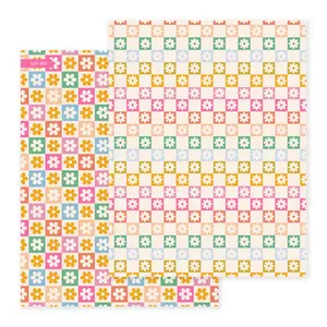 Retro Checker | Scrapbook Paper