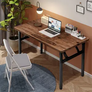 【Black Friday】Computer Desk Space Saving Foldable Table Simple Modern Simple Style Desk for Home Office, Computer Office Desk,Study Student Writing Desk