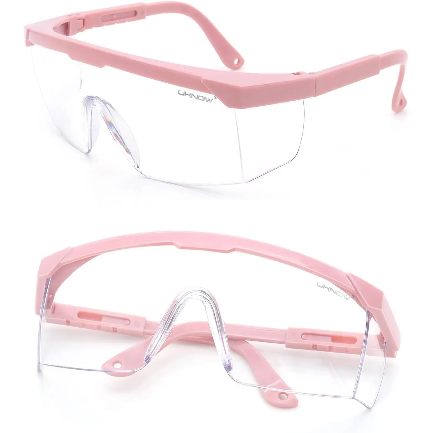 Safety 2 Pack - Anti Fog Safety Goggles ANSI Z87.1 - Protective Eyewear - Clear Lens Lab Goggles