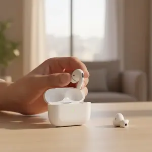 2.0 pods,Bluetooth 5.4 Active Noise Cancellation Spatial Audio，In-Ear Headphones with Microphone