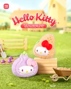 Hello Kitty x MINILIKE Fruit And Vegetable Stories Series Relaxing Plush Toy blindbox
