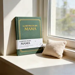 Customized Memory Book for Mom, 250+ Questions, Hard Cover, Perfect Gift for Mother's Day, Birthday, Anniversary, Christmas, Spanish Edition