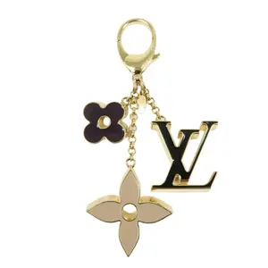 Pre-owned Louis Vuitton metal Bag Accessories Gold Monogram Large Bag Charm