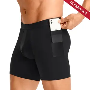 【Clearance】Nebility Men's Compression Shorts with Side Pockets High Performance Workout & Running Spandex Shorts for Enhanced Performance