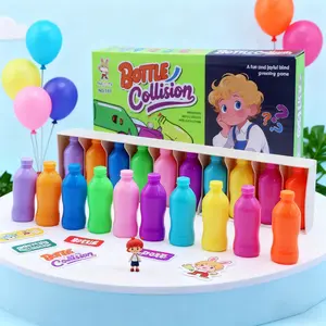 Children Memory Training Game, Colorful Bottle Matching Puzzle Toy, Interactive Family Fun, Enhances Cognitive Skills & Logic, Tabletop Games