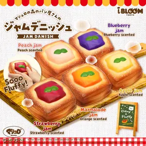 iBloom Squishy Jam Danish Kawaii Soft Scented Slow Rising Stress Relief