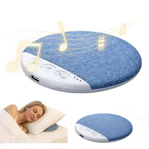 Mini Sleeping Bluetooth Speaker,Pillow-Side Sleep Speaker, Nature Sound White Noise Soundbar Wireless MP3 Music Player Ultra Thin Timed Shutdown Audio Pla,Under-Pillow Speaker, High-Quality Multifunctional Bluetooth Speaker With White Noise For Peaceful S