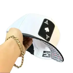 Ace of Spades Snapback Hat - Hip Hop Streetwear Flat Brim Cap for Men & Women