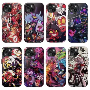 Helluva Boss Phone Case, Anti-Fingerprint Tough Shockproof Durable Protective Cover, Compatible with iPhone 11-17 Pro Max/Plus and Samsung Galaxy S23-25, Fan Gift for Friends Family, Halloween