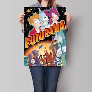 HOT!!!Futurama Poster TV Series Matt Groening