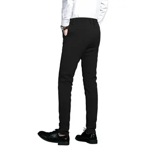 Plaid&Solid Men's Stretch Dress Pants, Slim Fit Suit PantsRAIMENTRY