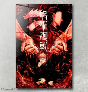 Cuadro Jujutsu Kaisen POSTER UNFRAMED