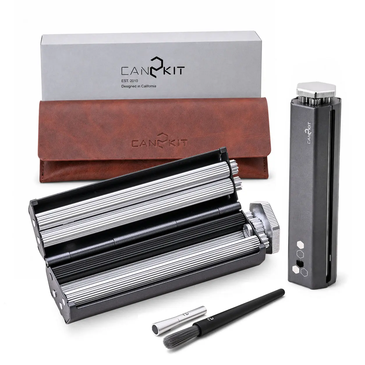 Metal Precision Roller Tool,Adjustable 78-110mm Roller,Portable Manual Roller Tool Kit,Durable Alloy Construction with Carry Case & Cleaning Brush